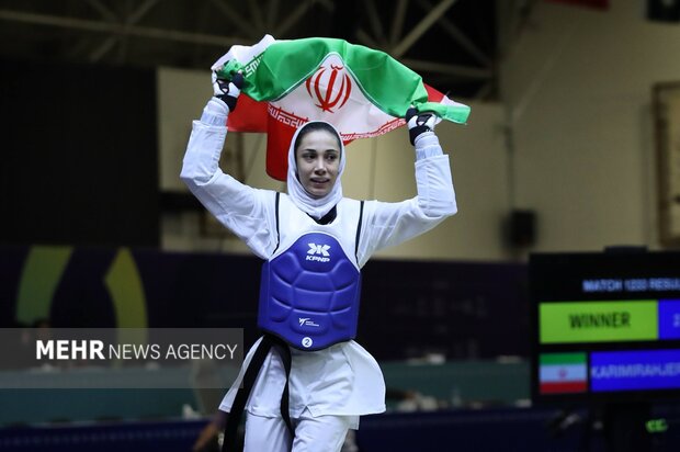 ساینا کریمی تکواندو ایران را طلایی کرد؛ یازدهمین طلا برای ورزش ایران