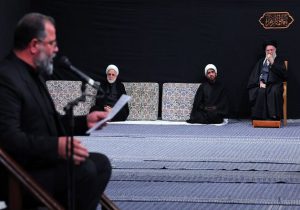 دومین شب مراسم عزاداری شهادت حضرت فاطمه(س) با حضور رهبر معظم انقلاب