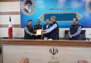 تکریم و معارفه رئیس اداره برق کمیجان