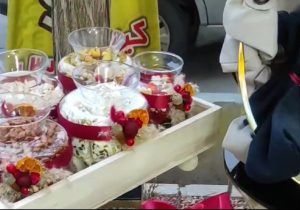 آیین «چیله گئجسی» برای عروس کمیجانی